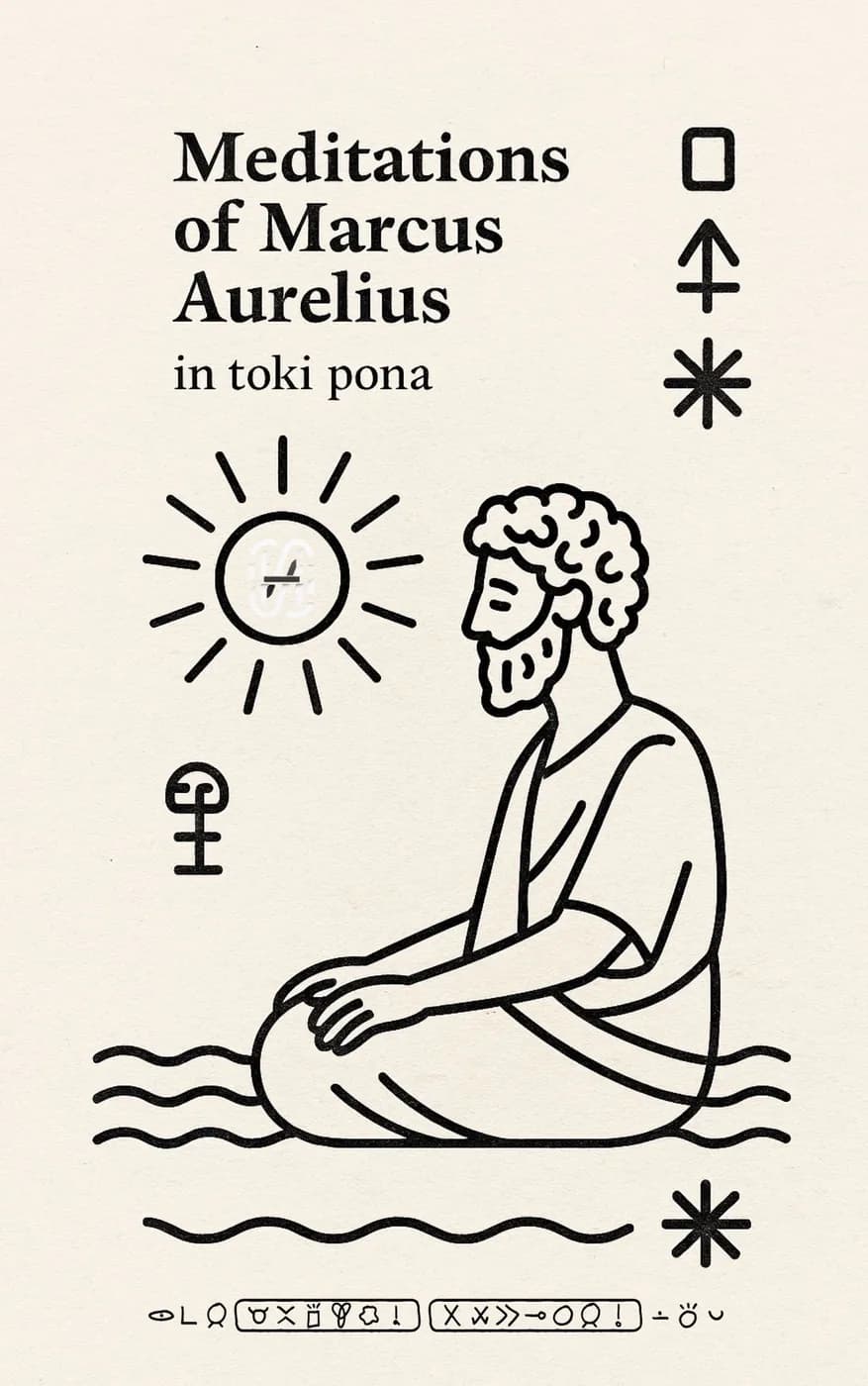 Meditations of Marcus Aurelius — in Toki Pona